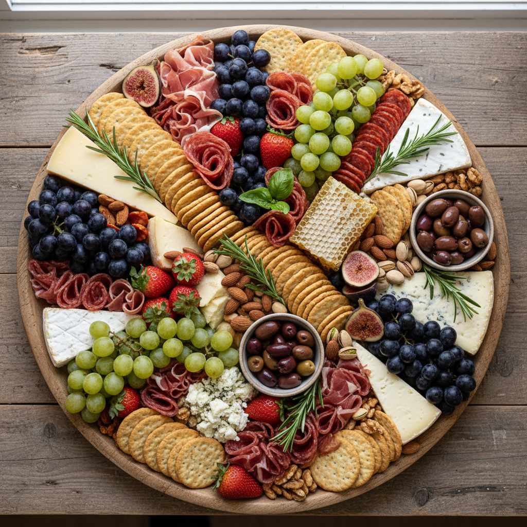 Round Grazing Platters